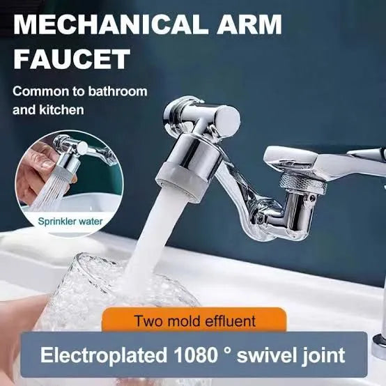 1080° Rotatable Faucet for Kitchen & Washroom | Sink Faucet Rotating | Sink Extender Faucet
