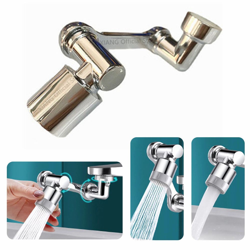 1080° Rotatable Faucet for Kitchen & Washroom | Sink Faucet Rotating | Sink Extender Faucet