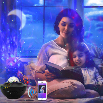 USB LED Night Light & Music Player | Remote & App Control | Starry Sky Projector