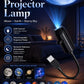 USB Galaxy Projector Lamp | Moon, Earth & Starry Sky | 6 Lenses