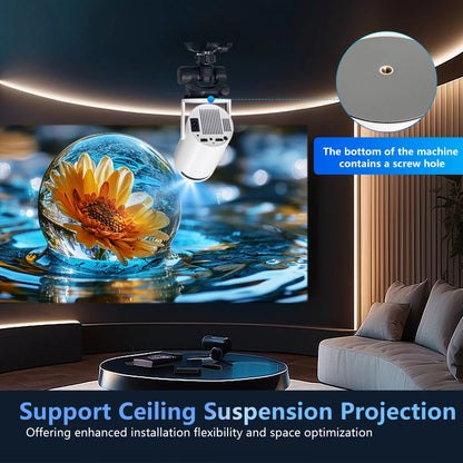 Magcubic HY300 Pro 4K Decoding 720P HD Projector – 260 ANSI, Android 11, Dual WiFi 6, Bluetooth 5.0