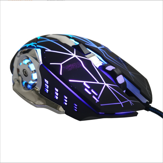 Wired Gaming Mouse | 5500 DPI | 7-Color LED Backlight | 7 Buttons