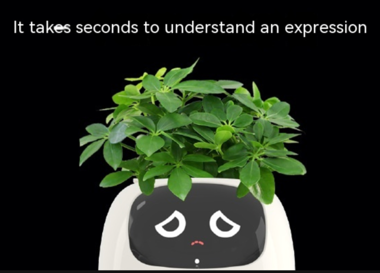 Smart Planter with AI Sensors | 49 Expressions | Intelligent Plant Care