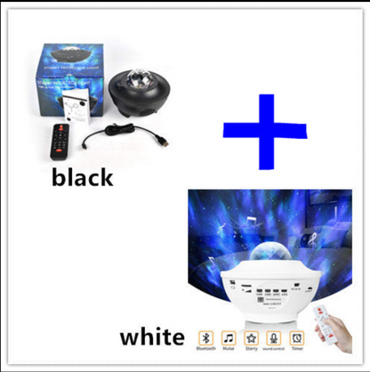 USB LED Night Light & Music Player | Remote & App Control | Starry Sky Projector