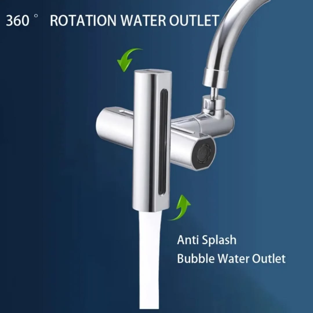 Waterfall Kitchen Faucet | 4 Modes | 720° Rotation