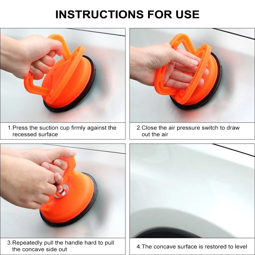 Premium Car Dent Puller | Suction Cup Dent Repair Tool | Easy Car Body Dent Removal (Random Color)